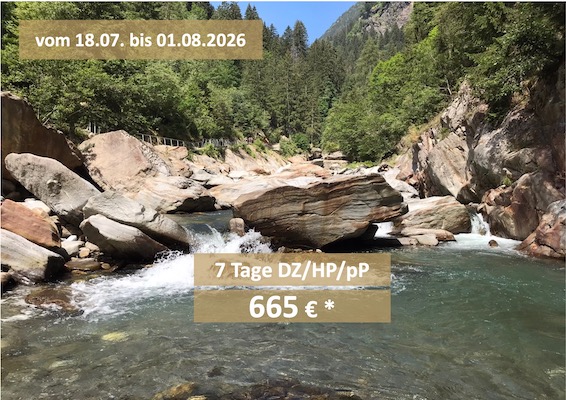 Angebot Frühsommerwochen